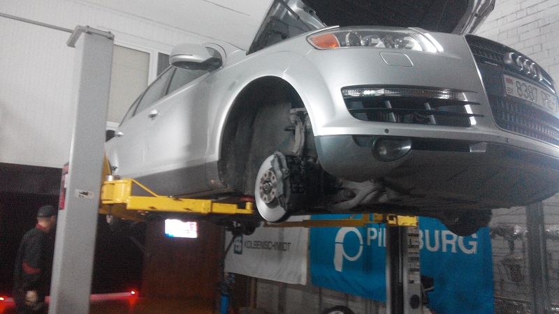 Замена шаровой опоры